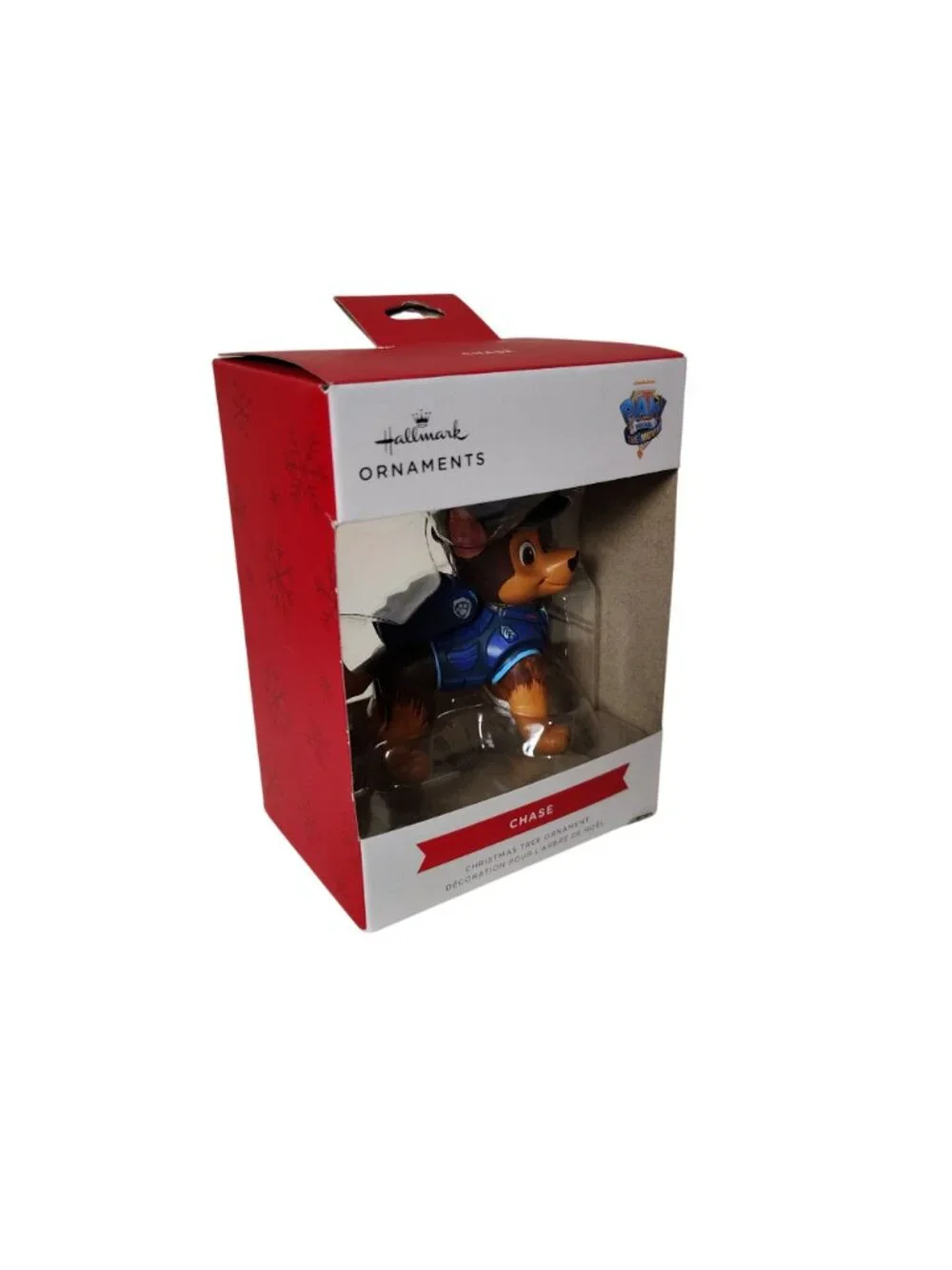 Hallmark Paw Patrol Chase Christmas Tree Character Ornament Collectible Holiday